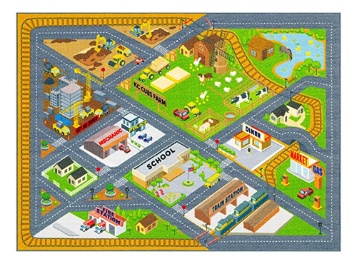 Kc Cubs Playtime Collection Country Farm - Mapa De Carreter.