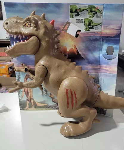 Dinossauro Gigantossauro Rex 35cm Dino Articulado Brinquemix - Bonecos -  Magazine Luiza