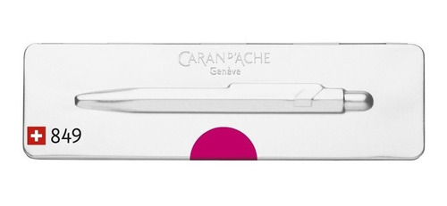 Caneta Esferográfica Caran D´ache 849 Popline Fluo Rosa º