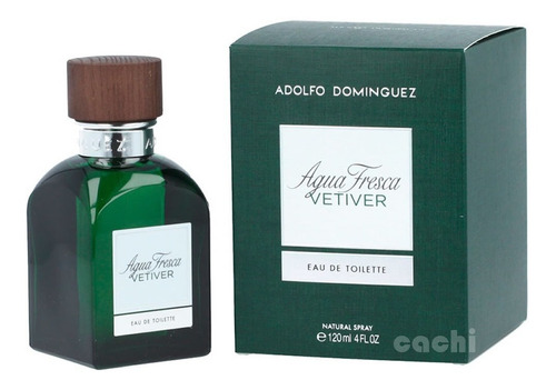Perfume Vetiver Adolfo Dominguez 120ml Original