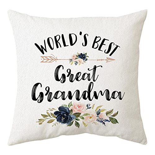 Funda De Almohada Temática De Abuela Decoración Del H...