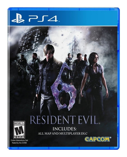 Resident Evil 6 Standard Edition Capcom Ps4 Físico
