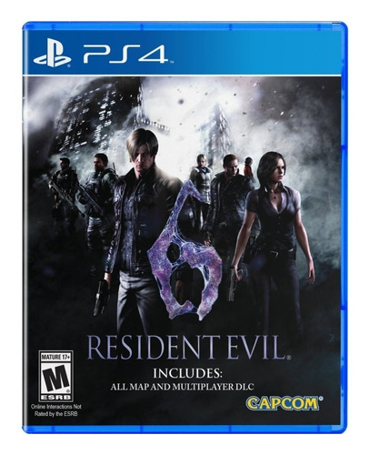 Imagen 1 de 3 de Resident Evil 6 Standard Edition Capcom PS4  Físico