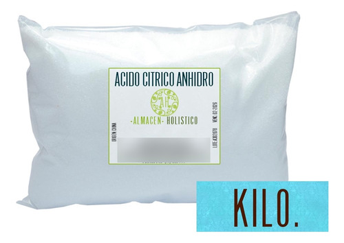 Acido Citrico Anhidro Puro Calidad Importado 1 Kilo Kg