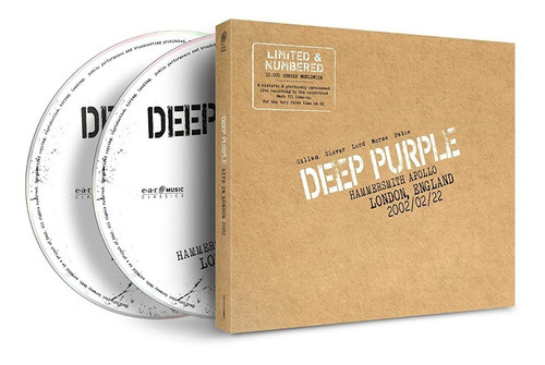 Deep Purple Live In London 2002 2 Cds