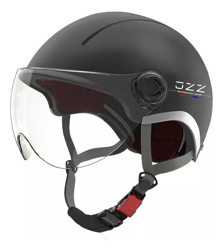 Nuevo Casco De Motocicleta Ligero Abs Unisex Medio Casco