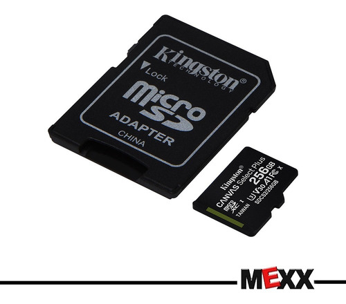 Memoria Micrsd Sd Kingston 256gb Canvas Select Plus Mexx 3