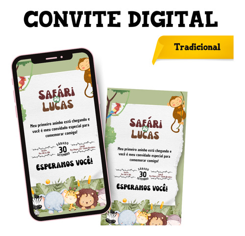 Convite Virtual Para Aniversário 