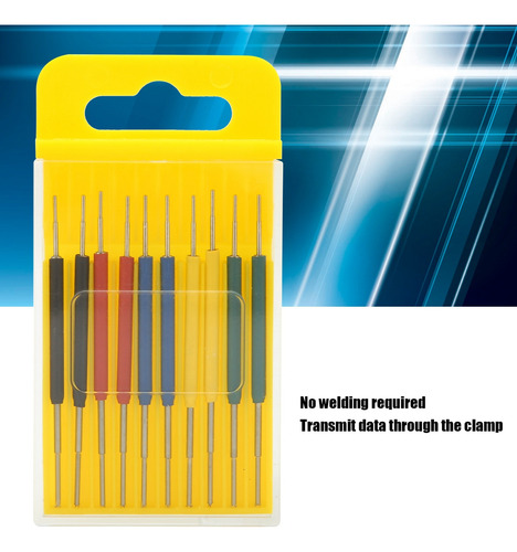 Pinzas Ic Micro 10pcs Para Testeo De Circuitos Integrados