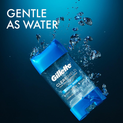 Antiperspirant Gillette Advanced Clear Gel Cool Wave 110ml