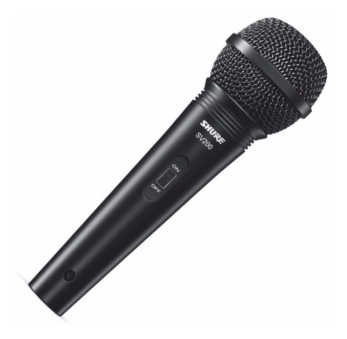 Microfono Vocal Shure Sv200 Mejor Marca, Cable Xlr - Xlr