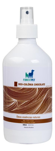 Deo-colônia Forest Pet Chocolate 500ml Natureza Pet