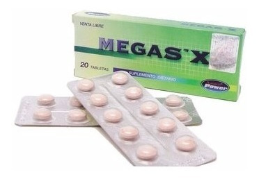Mega S´x 20 Tabletas Original