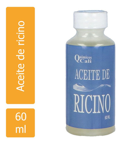 Aceite De Ricino 60 Ml Frasco Gotero