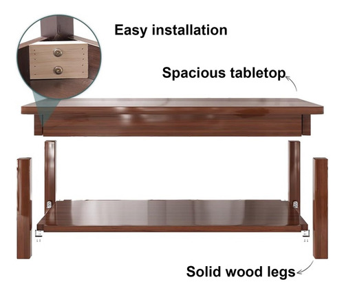Axklbu Coffee Table With Storage Mesa De Centro Para Sala