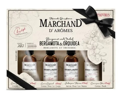Marchand D' Aromes Set Esencial Bergamota Y Orquidea