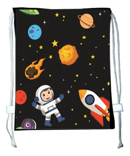 Tula Bolsa Cotillón Fiesta - Astronauta X 6 Unidades