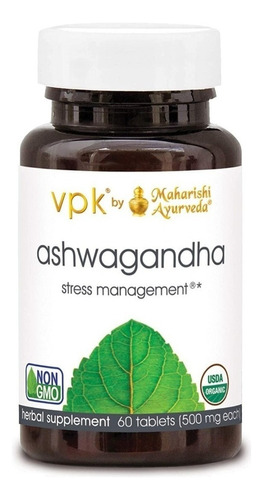 Ashwagandha - Maharishi Ayurveda - 60 Ct - Organico -