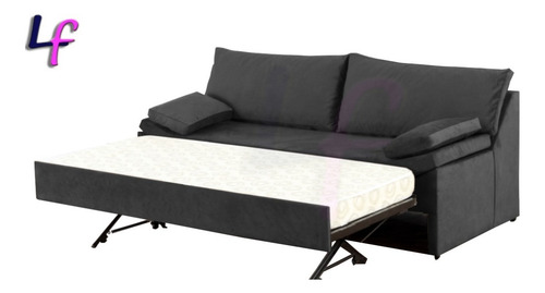 Divan Cama + Colchon Sofa Sillon 3 Cuerpos Linea Premium