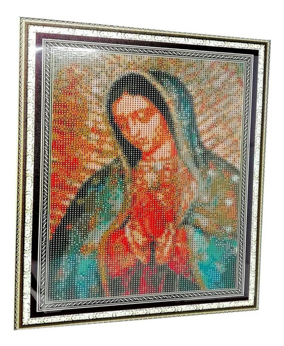 Virgen Kit Pintura Arte Diamante Dm-1 Grupo Educar