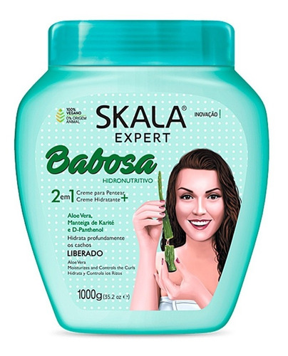 Skala Mascara Baño De Crema Babosa Co Wash Vegano X 1 Kg