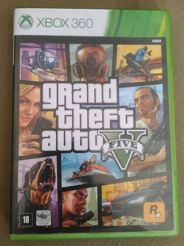 Grand Theft Auto V Xbox360 Original// Gta V Xbox360 Original