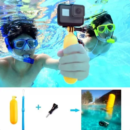 Bastão Boia Flutuante Para Camera Bobber Floaty Mergulho
