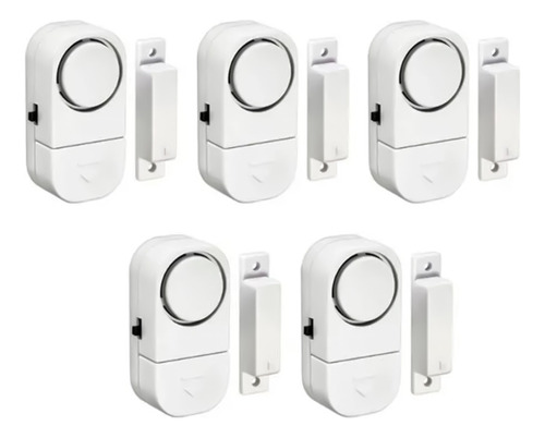 Alarma Para Puerta O Ventana Pack X5 Unidades