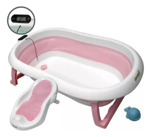 Bañera Para Bebe Avanti Plegable Con Soporte Reductor 