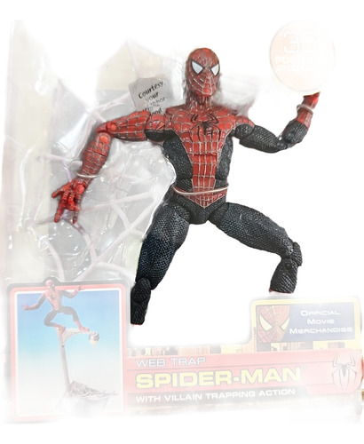 Spider Man With Villain Trapping Action