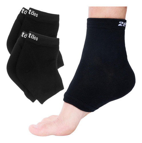 Zentoes Calcetines Hidratantes Para El Talon, 2 Pares De Cal