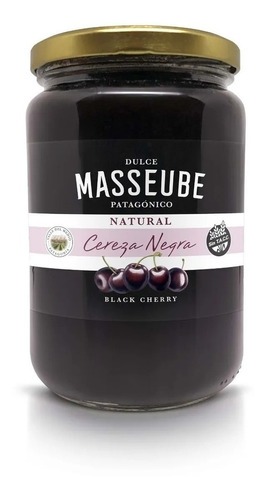 Mermelada Orgán. Masseube Cereza Negra  S/tacc X 900 G