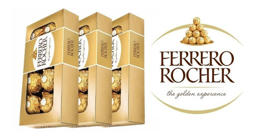 Bombones Ferrero Rocher  8 Bombones - Pack X3