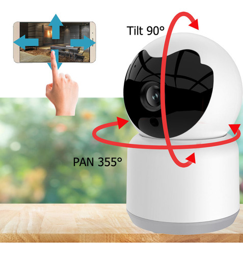 Cámara Wifi Inteligente Tuya 1080p Ptz