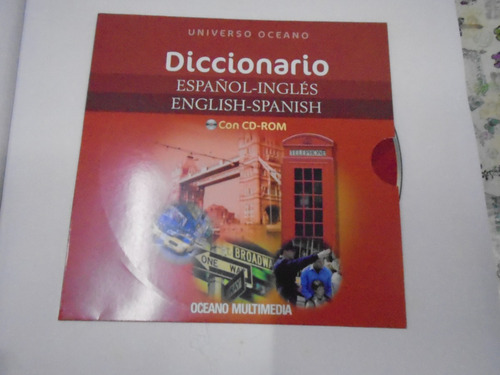 Diccionario Universo Océano Español Inglés Con Cd-rom Nuevo!