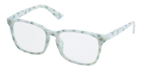 Marco Lentes Ópticos Thin Jack White Leaf Print Blanco 54mm