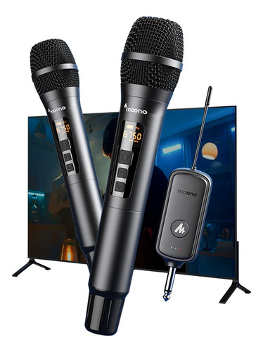 Microfono Inalambrico Profesional Karaoke Uhf Maono Wm760-a2