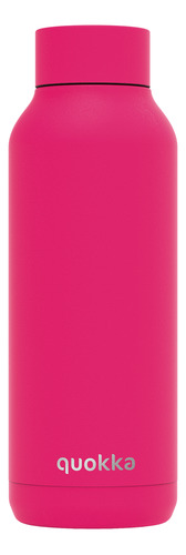 Botella 510ml solid acero inox granulada Raspberry pink