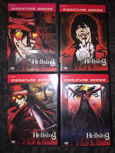Hellsing 4 Dvd Pack 13 Episodios Solo Inglés