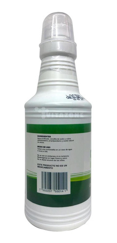 Imagen 3 de 3 de Clorofila Líquida 500 Ml Green House.