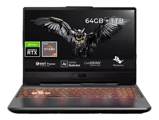 Laptop Asus Tuf Ryzen 7 6800h 64gb Ddr5 Rtx 3050ti 1tb