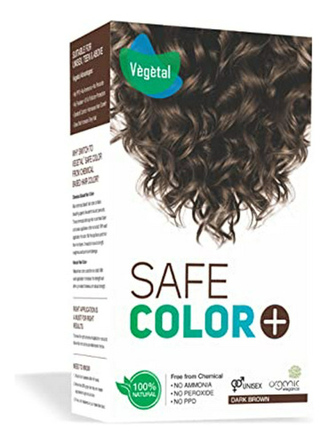 Vegetal Safe Color 50gm (dark Brown)