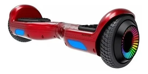 Patineta Electrica Hoverboard Swagtron T881 Led Roja Cuotas sin