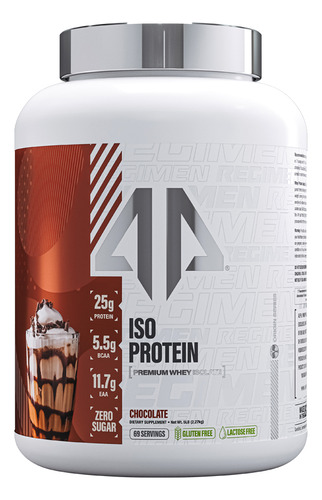 Iso Protein 5 Lbs - Alpha Prime Sabor Chocolate