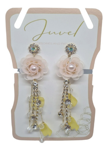 Aretes Mujer Flores Rosada Pendientes Oferta Envio Gratis Ya