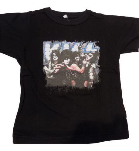 Kiss Remeras De Niños Vs. Modelos Rockería Que Sea Rock 