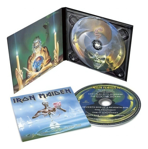 Iron Maiden Seventh Son Of Seventh Cd Digipack Remaster 2019