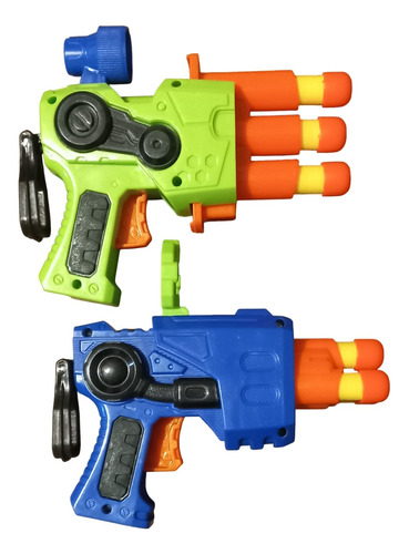 Pistola Lanza Dardos X2: Duo Ultimate El Duende Azul