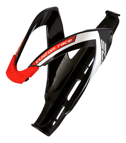 Portacaramañola Bicicleta Elite Custom Race Negro Rojo Blanc