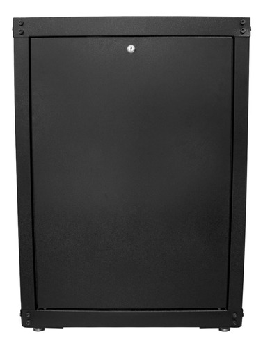 Rack Piso 24u 870 + 02 Bandejas Fixas + 01 Régua De Tomadas